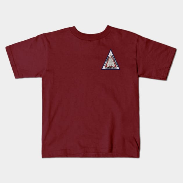 F-14 Tomcat (small logo) Kids T-Shirt by TCP